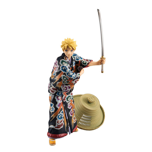 Uzumaki Naruto (Kabuki Edition), Naruto -Kabuki-, MegaHouse, Pre-Painted, 4535123826290
